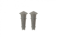 Narożnik wewn. do listwy przypodłogowej Hi Line 23,4x75mm 1kpl=2szt Cezar Stone 1 Matowe