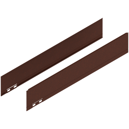 LEGRABOX Element dekoracyjny, wysokość M (90.5 mm), dł.=500 mm, prawy+lewy