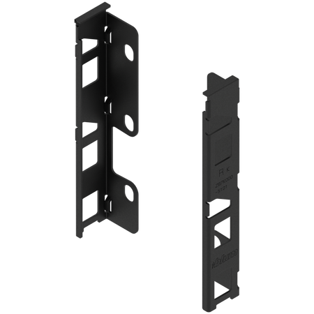 Uchwyt drewnianej ścianki tylnej LEGRABOX, wys. K (144 mm), prawy+lewy