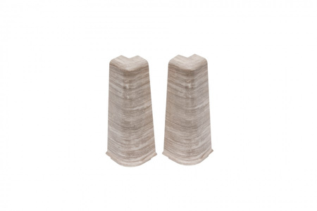 Narożnik zewn. do listwy przypodłogowej Hi Line 23,4x75mm 1kpl=2szt Cezar Dąb Hokaido Matowe