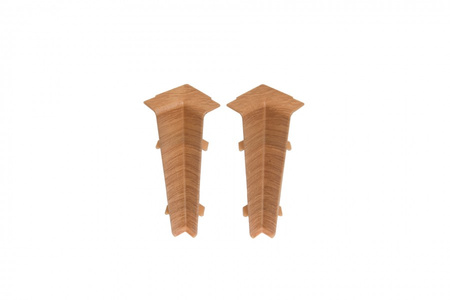 Narożnik wewn. do listwy przypodłogowej Hi Line 23,4x75mm 1kpl=2szt Cezar Dąb Alabama Matowe