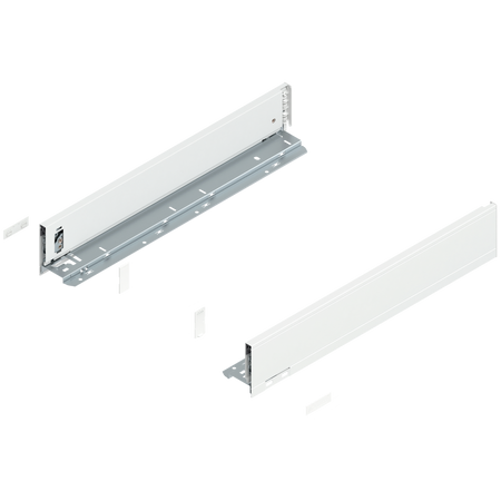 Bok LEGRABOX, wysokość M (90.5 mm), dł.=500 mm, lewy/prawy, do LEGRABOX pure