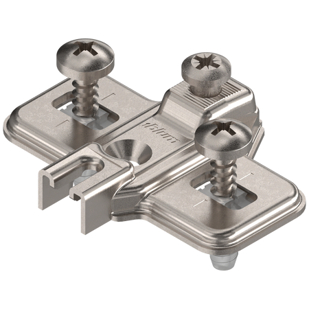 MODUL prowadnik, krzyżakowy, 0 mm, Stal, z kołkiem rozporowym EXPANDO, RW: otwór podłużny