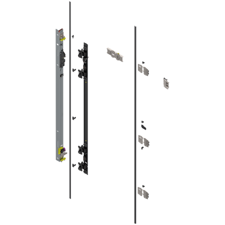 REVEGO duo, Listwa synchronizacyjna zawiasów Zestaw, do Wysokość kieszeni 1657–1806 mm, l.