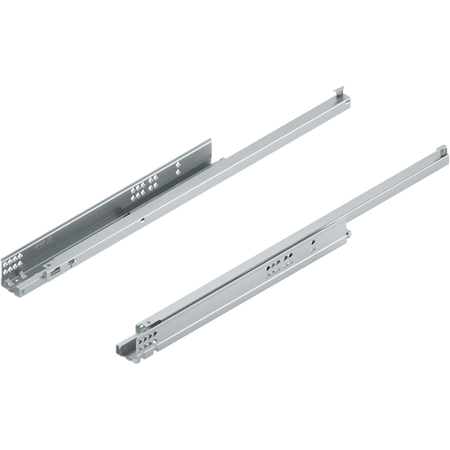 TANDEM TIP-ON Częściowy wysuw, Prowadnica, 30 kg, dł.=600 mm, do Grubość płyty 17-19 mm, wymaga sprzęgła, lewa/prawa