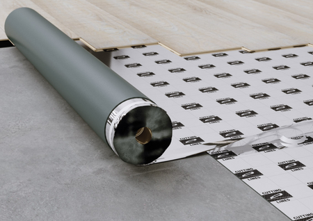 PODKŁAD POD PANELE MULTIPROTEC ACUSTIC NIEBIESKI + FOLIA ALU GR. 2,0 MM 8,00M2 KL.1