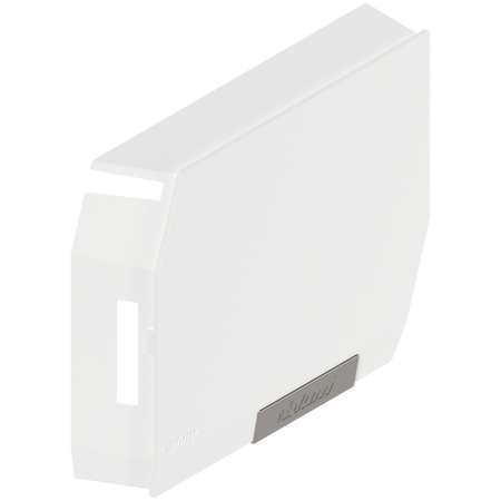 AVENTOS HK-S do małych frontów uchylnych, Zaślepka siłownika, z zamontowaną małą zaślepką, praw.