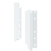 Uchwyt drewnianej ścianki tylnej TANDEMBOX, wys. D (224 mm), do SPACE CORNER, prawy+lewy
