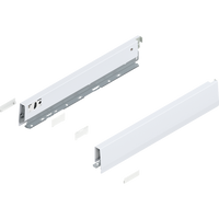 Bok MERIVOBOX, wysokość N (68.5 mm), dł.=400 mm, lewy/prawy