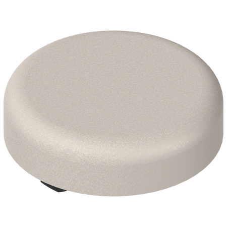 Zawias do drzwi szklanych-zaślepka puszki, okrągła