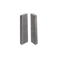 Zaślepki para do listwy przypodłogowej MASTERLINE 15x60mm 1kpl=2szt(L+P) Cezar Grenlandia Matowe