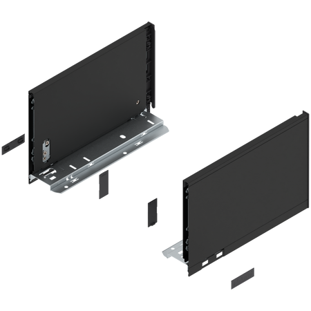 Bok szuflady LEGRABOX, wysokość C (177 mm), dł.=270 mm, lewy/prawy, do LEGRABOX pure