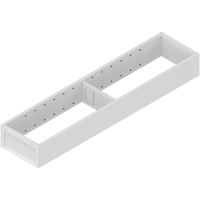 AMBIA-LINE  ramki do szuflady standardowej, do LEGRABOX/MERIVOBOX, stal, dł.=450 mm, szerokość=100 mm