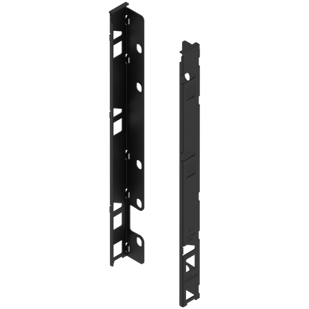 Uchwyt drewnianej ścianki tylnej LEGRABOX, wys. F (257 mm), prawy+lewy