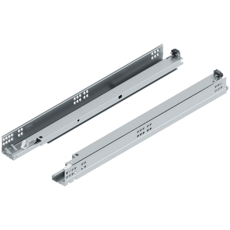 TANDEM TIP-ON Pełny wysuw, Prowadnica, 30 kg, dł.=550 mm, do Grubość płyty 17-19 mm, wymaga sprzęgła, lewa/prawa