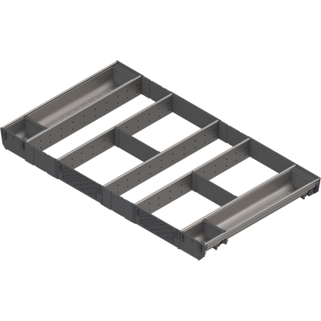 ORGA-LINE wkład kombi (całkowite wypełnienie), do szuflady standardowej TANDEMBOX, dł. NL=500 mm, szer. korpusu KB=900 mm