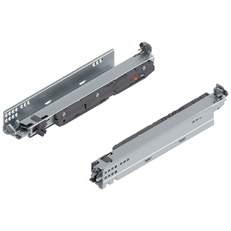 MOVENTO Zint. BLUMOTION / odpowiedni do TOB / odpowiedni do SERVO-DRIVE, pełny wysuw, prowadnica, 40 kg, dł.=350 mm, wymaga sprzęgła, lewa/prawa