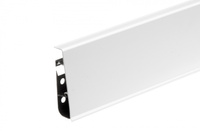 Listwa przypodłogowa PVC Hi Line Prestige 22x75mm Cezar Biały RAL9003 Połysk 2,50m