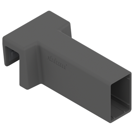 AMBIA-LINE uchwyt relingu poprzecznego do szkła, do MERIVOBOX