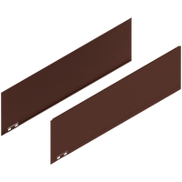 LEGRABOX Element dekoracyjny, wysokość C (177 mm), dł.=600 mm, prawy+lewy