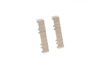 Łącznik listwy do listwy przypodłogowej Hi Line 23,4x75mm 1kpl=2szt Cezar Dąb Alcanta Matowe