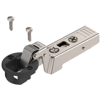 CLIP top zawias do drzwi szklanych 94°，Drzwi wpuszczane, puszka: na wkręty