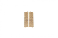 Zaślepki para do listwy przypodłogowej MASTERLINE 15x60mm 1kpl=2szt(L+P) Cezar Napoli Matowe