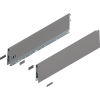 Bok MERIVOBOX, wysokość K (129 mm), dł.=550 mm, lewy/prawy