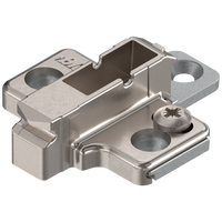 CLIP prowadnik, krzyżakowy, 6 mm, Cynk, na wkręty EURO