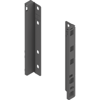 Uchwyt drewnianej ścianki tylnej MERIVOBOX, wys. E (209 mm), prawy+lewy