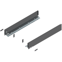 Bok LEGRABOX, wysokość M (90.5 mm), dł.=600 mm, lewy/prawy, do LEGRABOX pure