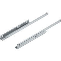 TANDEM TIP-ON Częściowy wysuw, Prowadnica, 30 kg, dł.=650 mm, do Grubość płyty 17-19 mm, wymaga sprzęgła, lewa/prawa