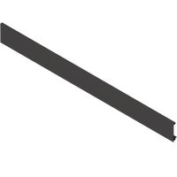 LEGRABOX front, do Szuflady wewnętrzne z relingiem poprzecznym, KB=1200 mm, do przycięcia