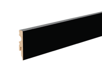 Listwa MDF przyp. LP 60x11mm gr. 11mm Cezar Czarny RAL9005 Matowe 2,20m