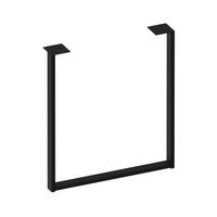 Noga SR47, czarny strukturalny, 650x720mm, GAMET