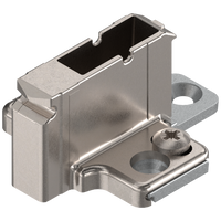 CLIP prowadnik, krzyżakowy, 18 mm, Cynk, na wkręty EURO