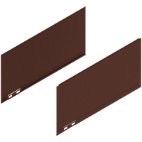 LEGRABOX Element dekoracyjny, wysokość C (177 mm), dł.=350 mm, prawy+lewy