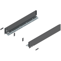Bok LEGRABOX, wysokość M (90.5 mm), dł.=550 mm, lewy/prawy, do LEGRABOX pure