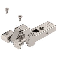 CLIP top zawias do ram alumin. 95°，Drzwi wpuszczane, puszka: na wkręty, (zawias zamknięty)