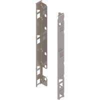 Uchwyt drewnianej ścianki tylnej LEGRABOX, wys. F (257 mm), prawy+lewy