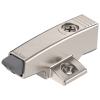 BLUMOTION w prowadniku, krzyżakowy (37/32), cynk, wysokość montażu: 25 mm