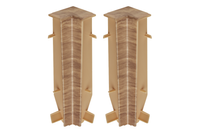 Narożnik wewn. do listwy przypodłogowej MASTERLINE 13x80mm 1kpl=2szt Cezar Umbra Matowe