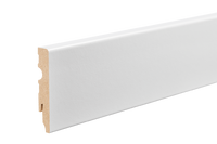 Listwa MDF przyp. LP 80x14,5mm gr. 14,5mm Cezar Biały RAL9003 Matowe 2,20m
