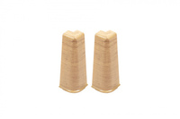 Narożnik zewn. do listwy przypodłogowej Hi Line 23,4x75mm 1kpl=2szt Cezar Dąb Pinia Jasna Matowe