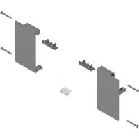 Mocowanie frontu MERIVOBOX , wys. M, do szuflady wewnętrznej, lewe/prawe