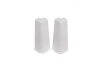 Narożnik zewn. do listwy przypodłogowej Hi Line 23,4x75mm 1kpl=2szt Cezar Biały RAL9003 Matowe