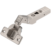 CLIP top zawias kątowy 45° I，częściowo nakładany, bez sprężyny, puszka: na wkręty