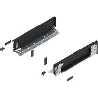 Bok LEGRABOX (za korpusem), wysokość M (90.5 mm), dł.=350 mm, lewy/prawy, do LEGRABOX pure