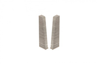 Zaślepki para do listwy przypodłogowej Hi Line 23,4x75mm 1kpl=2szt(L+P) Cezar Dąb Sardynia Matowe