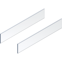 MERIVOBOX element dekoracyjny - bok, wysokość E (95 mm), dł.=600 mm, Szkło, 2 szt. w kpl.